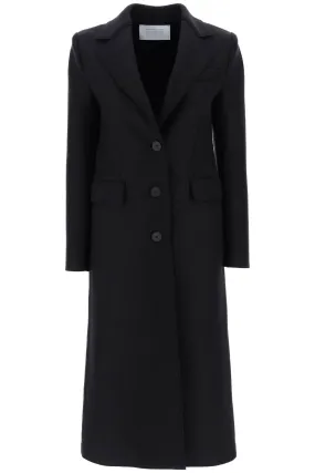 HARRIS WHARF LONDON single-breasted coat in pressed wool HARRIS WHARF LONDON single-breasted coat in pressed wool
