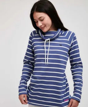 Ladies Classic Stripe Chappy Cowlneck Ladies Classic Stripe Chappy Cowlneck