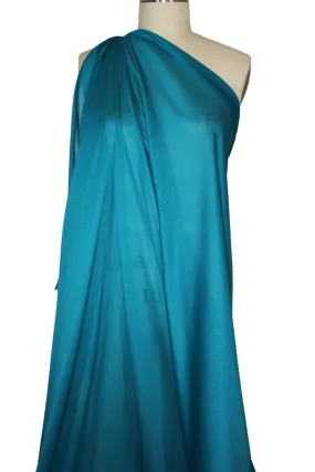 Lightweight 100% Cotton Jersey - Bright Teal Lightweight 100% Cotton Jersey - Bright Teal