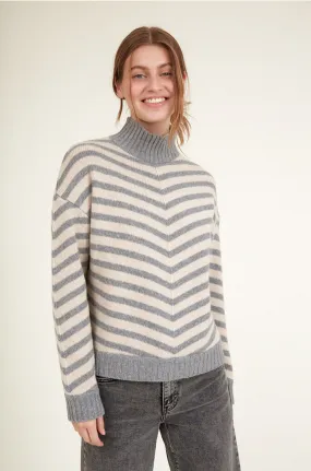 Line Rollkragen Pulli von basicapparel Line Rollkragen Pulli von basicapparel