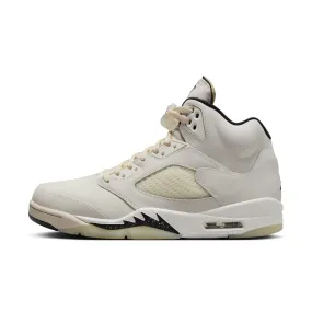 Men's Air Jordan 5 Retro Se-SAIL/BLACK-LT OREWOOD BRN-COCONUT MILK