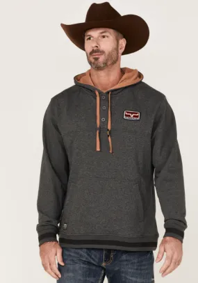 Men's Kimes Ranch Ready Charcoal Heather Hoodie Men's Kimes Ranch Ready Charcoal Heather Hoodie