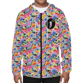 Men's Lightweight Zipper Jumper Muti Color FC Camo Sweatshirt Hoodie Men's Lightweight Zipper Jumper Muti Color FC Camo Sweatshirt Hoodie