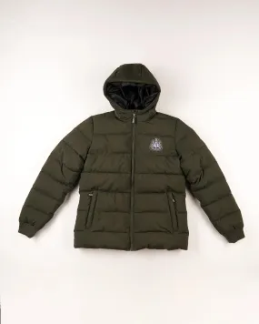 Newcastle United Kids' Khaki Puffer Jacket Newcastle United Kids' Khaki Puffer Jacket