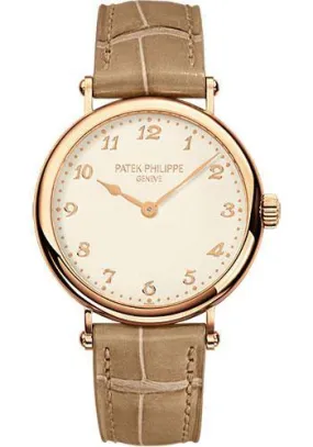 Patek Philippe 34.6mm Ladies Calatrava Watch Cream Dial 7200R Patek Philippe 34.6mm Ladies Calatrava Watch Cream Dial 7200R