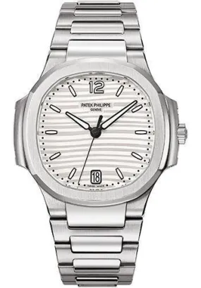 Patek Philippe 35.2mm Ladies' Automatic Nautilus Watch Opaline Dial 7118/1A Patek Philippe 35.2mm Ladies' Automatic Nautilus Watch Opaline Dial 7118/1A
