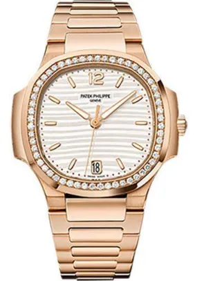 Patek Philippe 35.2mm Ladies Nautilus Watch Opaline Dial 7118/1200R Patek Philippe 35.2mm Ladies Nautilus Watch Opaline Dial 7118/1200R