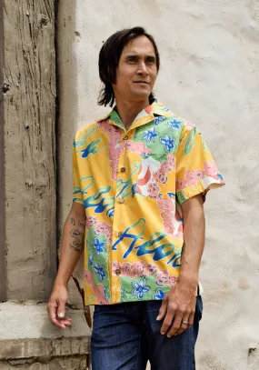 "Final Sale" Hawaiian Holiday Paradise Button-Up Shirt "Final Sale" Hawaiian Holiday Paradise Button-Up Shirt