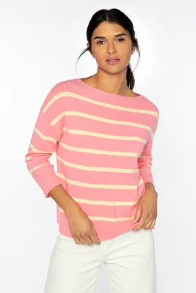 RIB YOKE STRIPE PULLOVER RIB YOKE STRIPE PULLOVER
