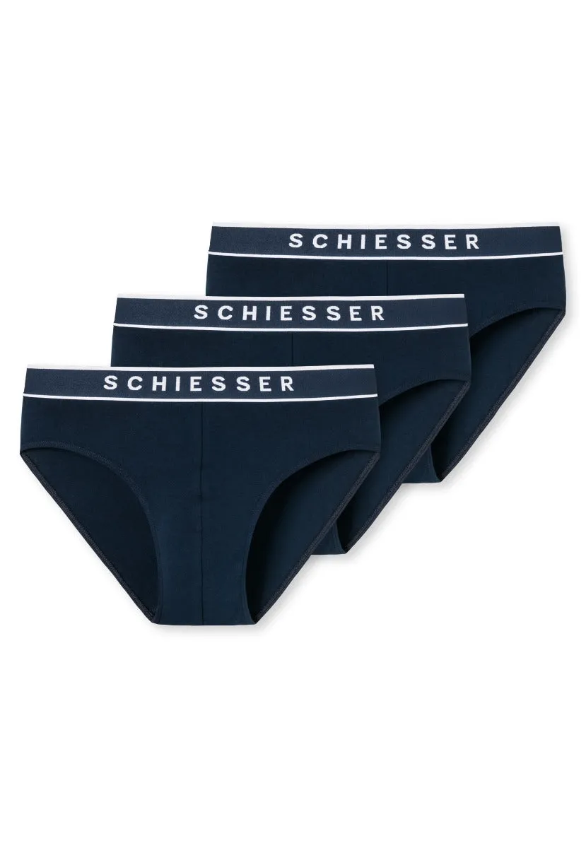 Schiesser - Organic Cotton - Rio Briefs - 3 Pack