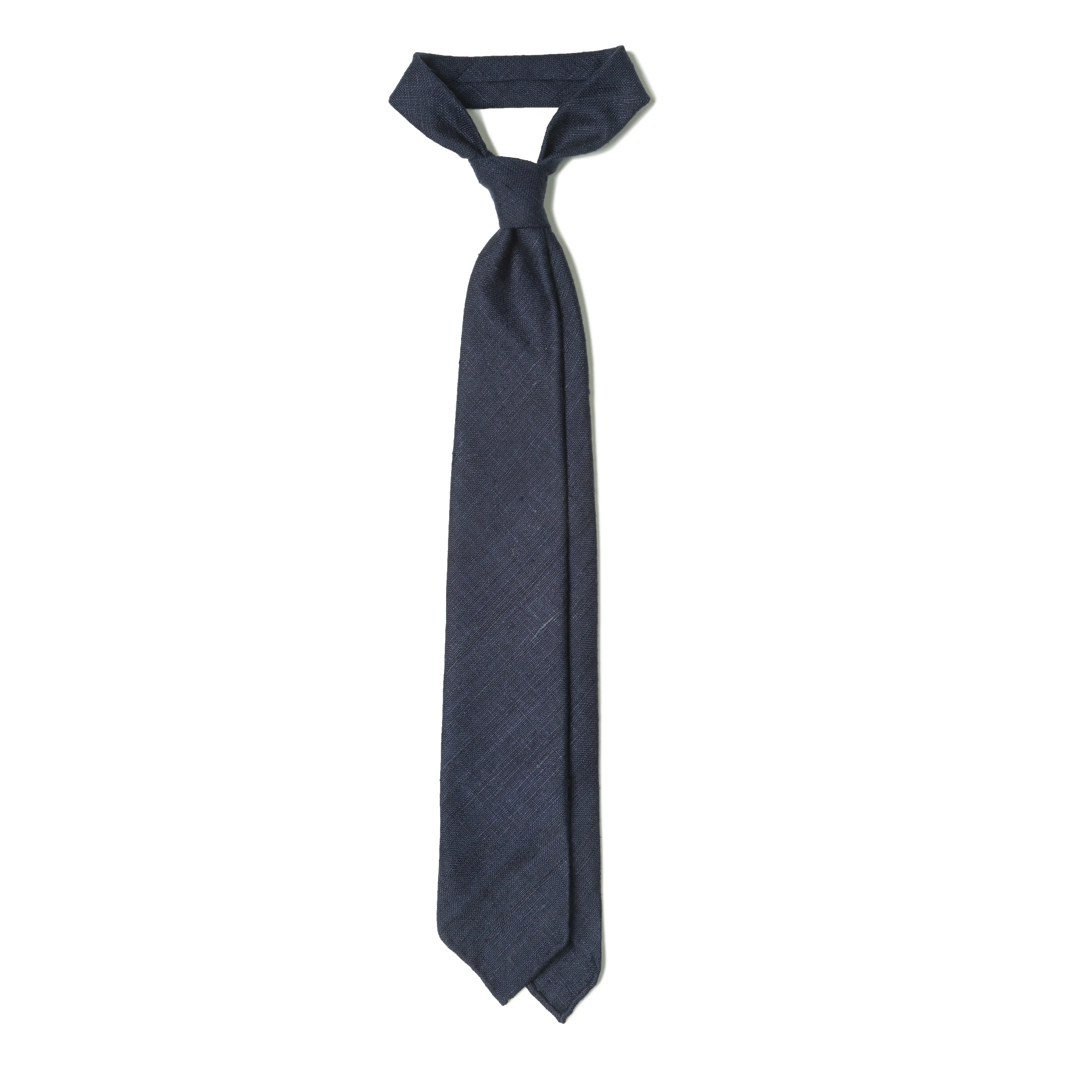 Silk Shantung Core Hand-rolled Tie