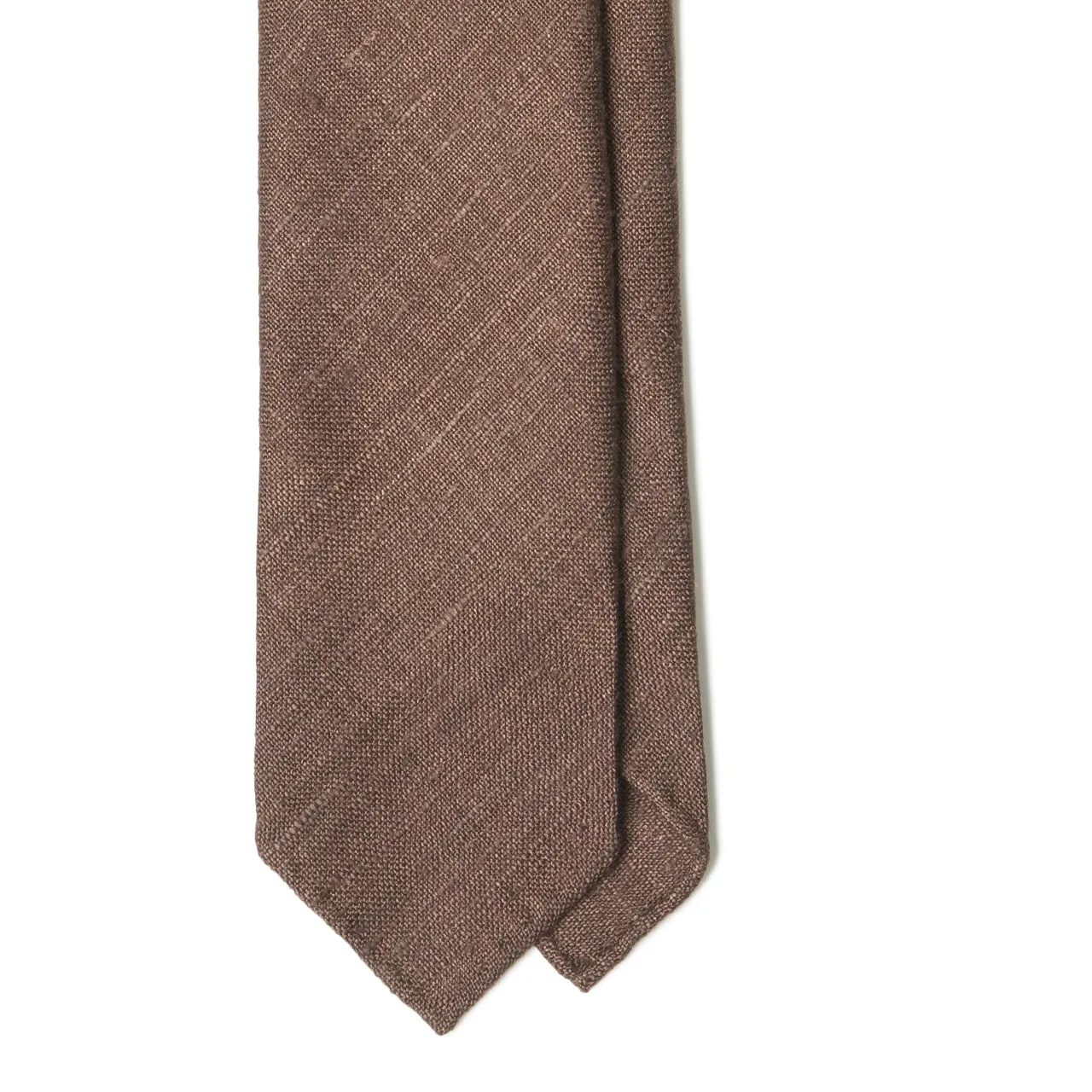Silk Shantung Core Hand-rolled Tie