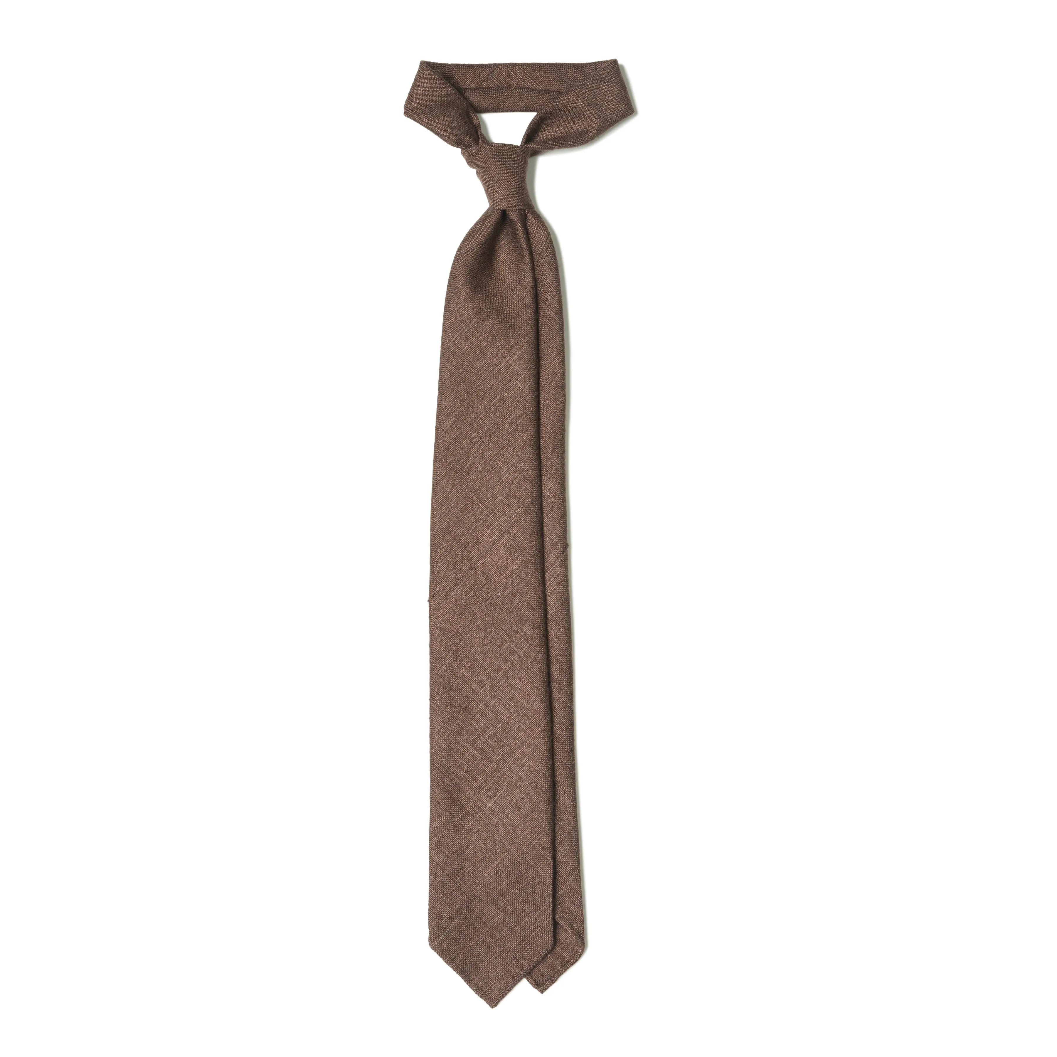 Silk Shantung Core Hand-rolled Tie