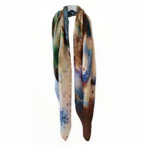 Tropical Parrots | Crinkle Silk Tropical Parrots | Crinkle Silk