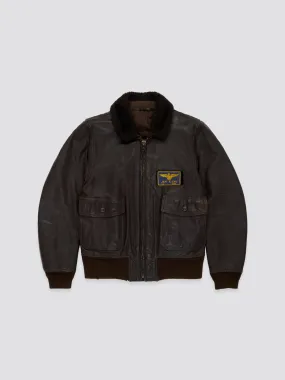 US NAVY 1970s G1 LEATHER BOMBER JACKET US NAVY 1970s G1 LEATHER BOMBER JACKET