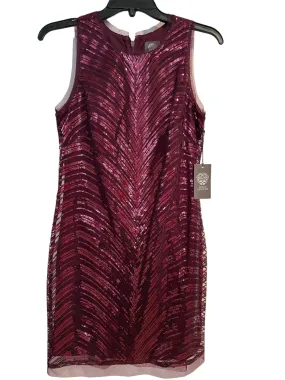 Vince Camuto Purple Plum Sleeveless Sequin Shift Dress Plum Size 6 Vince Camuto Purple Plum Sleeveless Sequin Shift Dress Plum Size 6