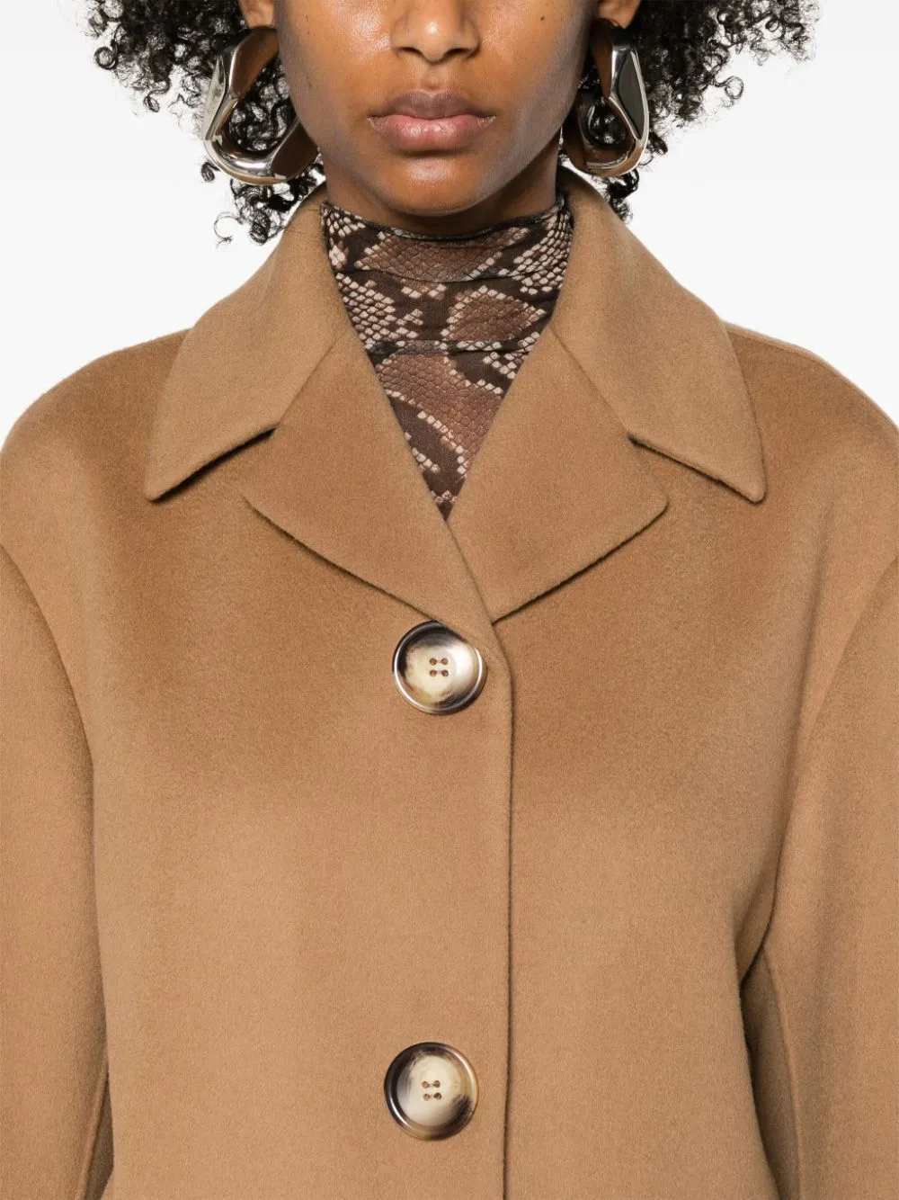 WOOL MIDI COAT