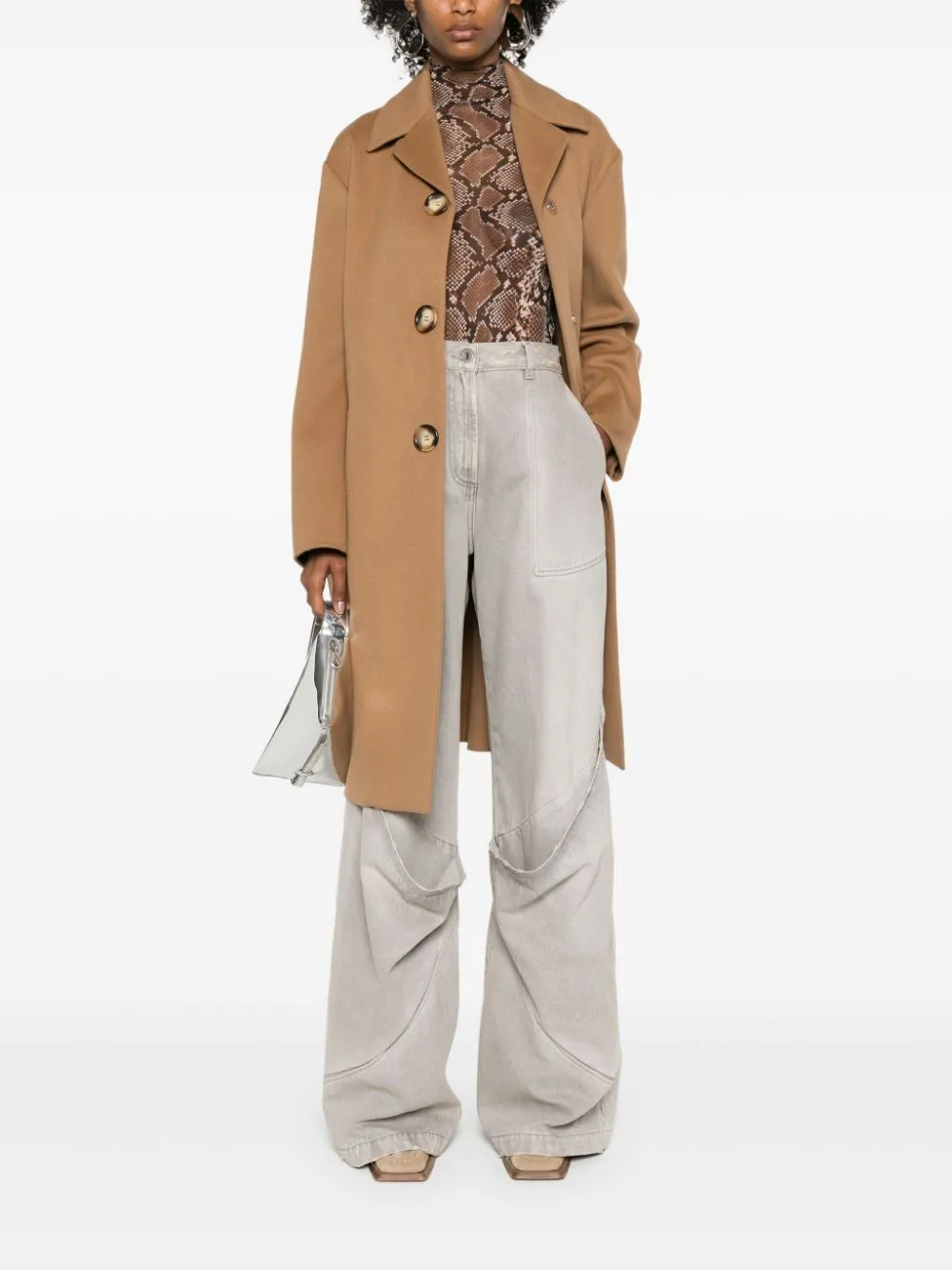 WOOL MIDI COAT